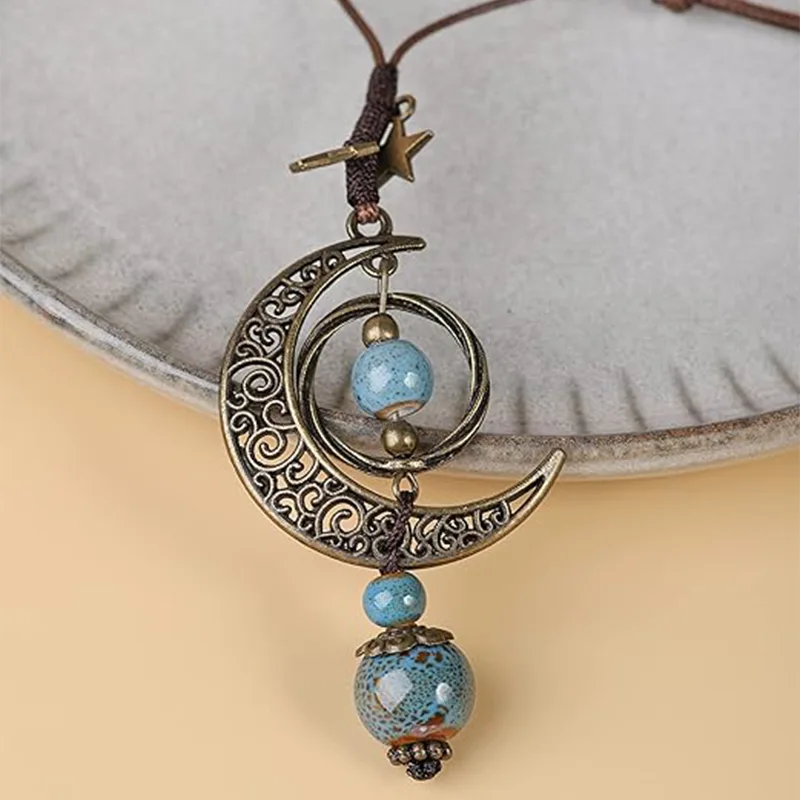 Bohemiska kvinnor mode halsband