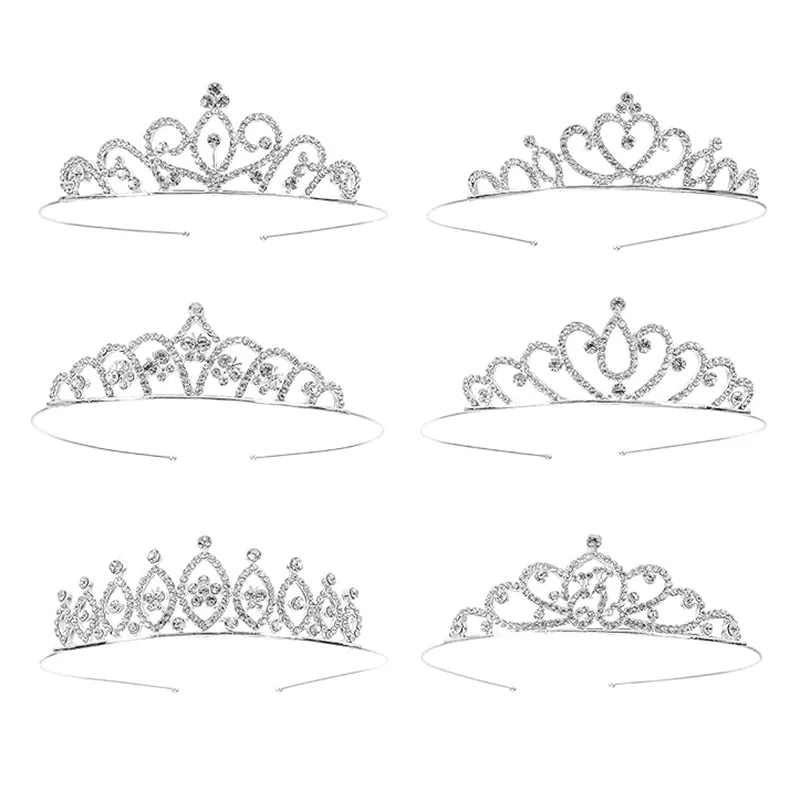 Crystal Crown Metal Headbands