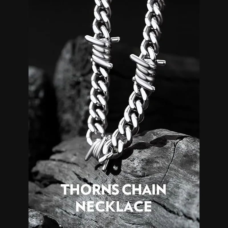 Unikt Punk Man Fashion Halsband